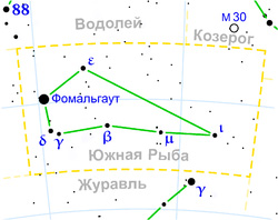 созвездие Южная Рыба