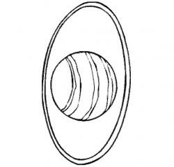 загадка-раскраска про Уран