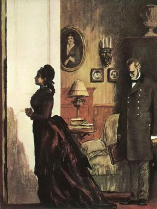 &quot;Я не обедаю дома&quot;. Иллюстрация О. Верейского, 1979