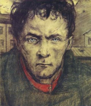 И.С.Глазунов. Парфён Рогожин, иллюстрация Достоевский &quot;Идиот&quot;