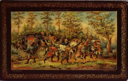 Клыков &quot;Дубровский&quot;. Шкатулка. 1940