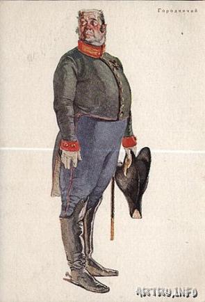 Кардовский Д.Н. «Ревизор» Н. В. Гоголя. Городничий