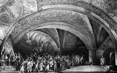 Опера Николая Римского-Корсакова &quot;Садко&quot; на сцене Государственного академического Большого театра Союза ССР, 1952