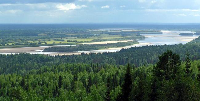 Река Северная Двина