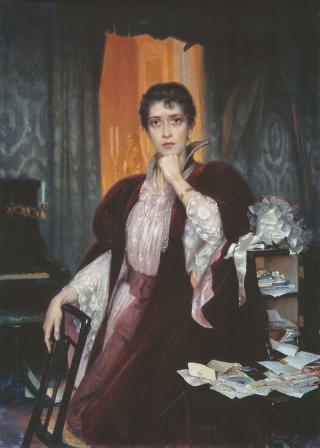 Анна Каренина. Художник: Манизер Генрих Матвеевич
