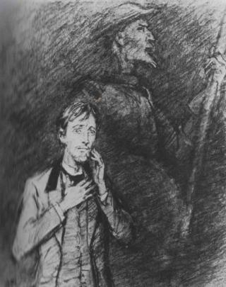 &quot;Князь Мышкин&quot;, иллюстрация Шмаринова Д. А.