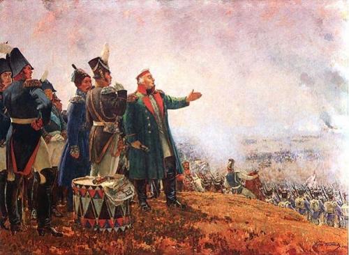 С. В. Герасимов &quot;Кутузов на Бородинском поле&quot;, 1952