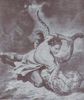 Мцыри, художник И. Таидзе, 1940