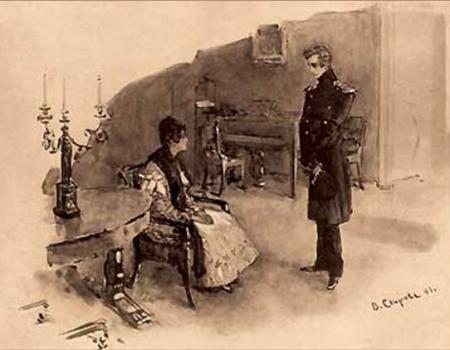 Печорин и Мери