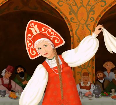 русская краса