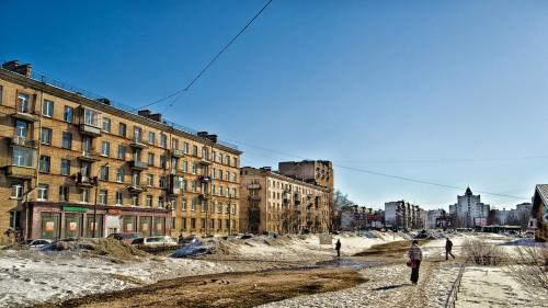 приметы весны в городе